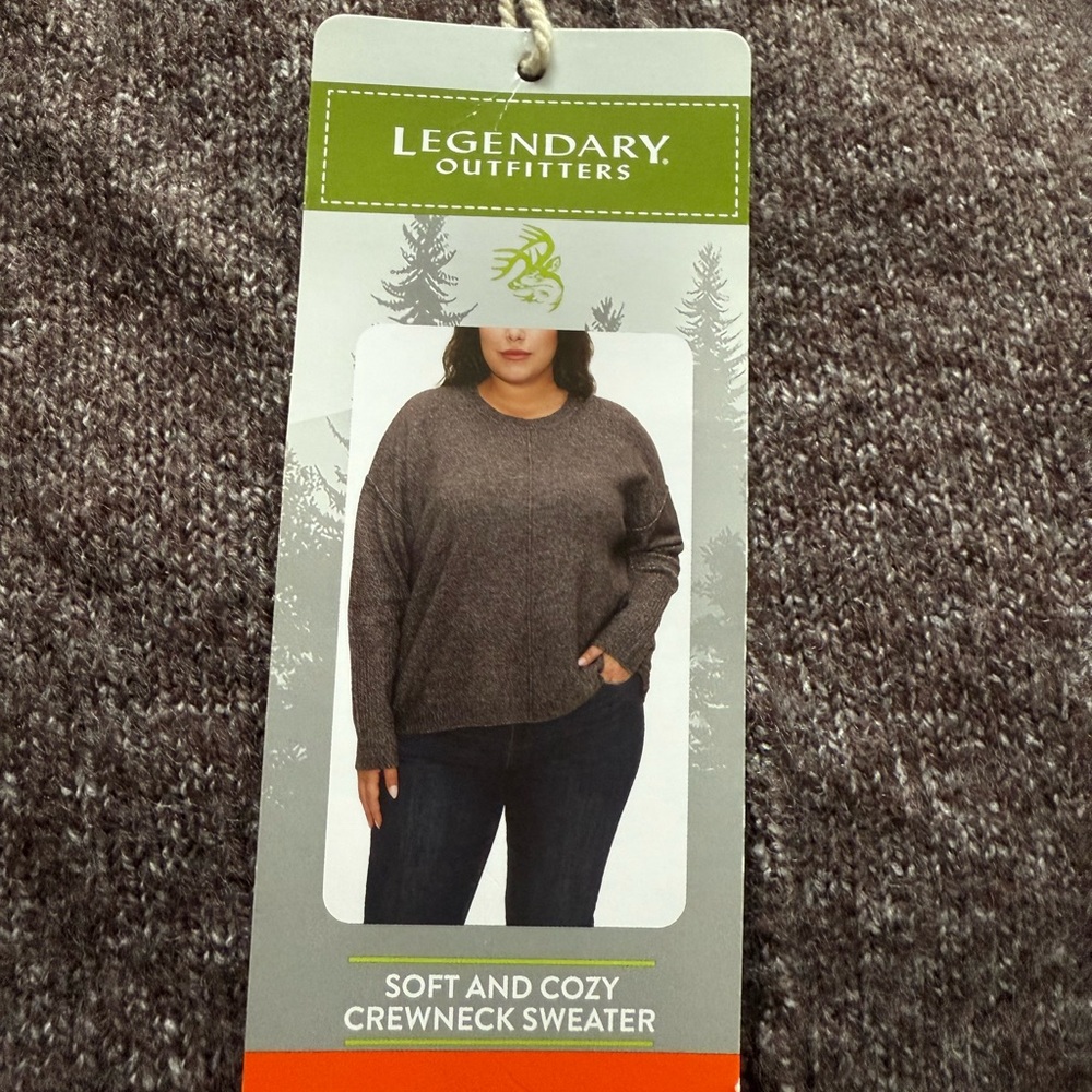 ⭐️ Firm Price ⭐️ NWT Legendary outfitters soft and cozy crewneck sweater XXL